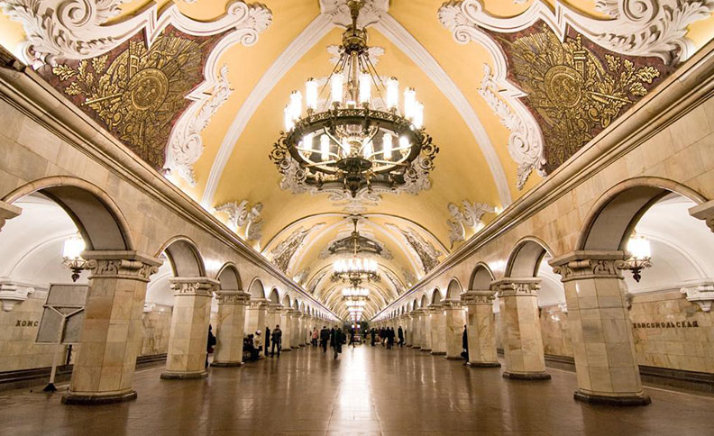 Moscow Metro, Russia