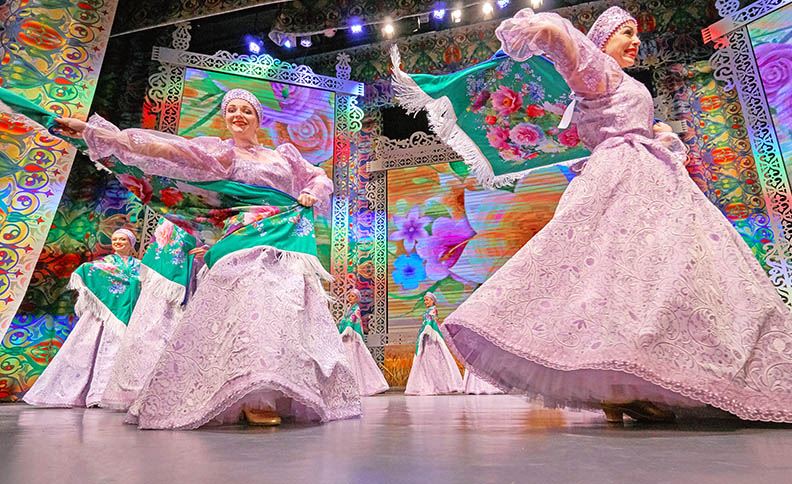 Russian Folk Show Golden Ring, Moscow, Russia