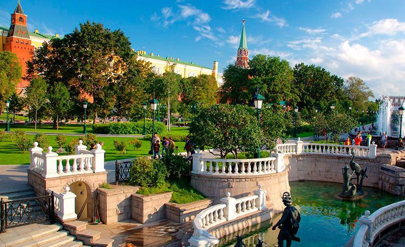 Alexander Garden, Moscow, Russia