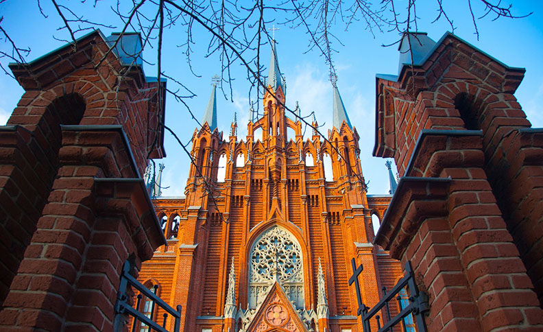 Cathedral of the Immaculate Conception of the Holy Virgin Mary, Moscow, Russia