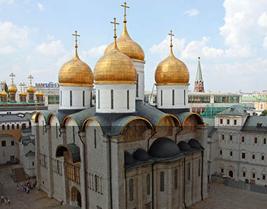 Dormition (Assumption) Cathedral, Moscow, Russia