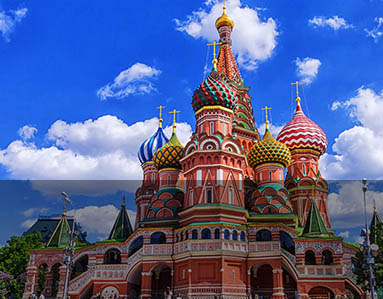 St. Basil’s Cathedral, Moscow, Russia