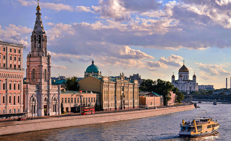 Sophia Embankment, Moscow, Russia
